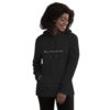 Pets Are People Too - Unisex Lightweight Hoodie (black) - Image 2